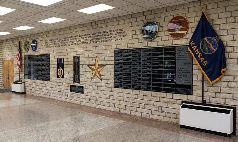 Peace Memorial Auditorium Foyer.