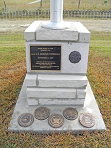 Leonardville Veterans Memorial.