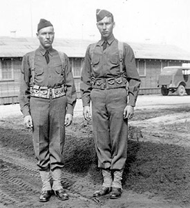 Roland and Walter, 1st Infantry Division.