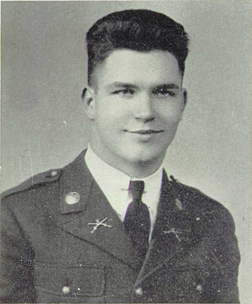 Arthur Allen's 1942 Xavier High School Junior ROTC Photo. Allen would later graduate from MHS.
