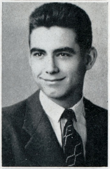 Jim Iles 1944 MHS yearbook photo.