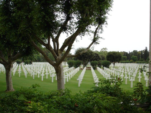 American Cemetery and Memorial, Carthage, Tunisia, North Africa.